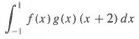 Which of the following formulas for (f, g) define inner