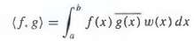 Formulate conditions on a weight function «;(*) that guarantee that