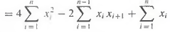 Find the minimum value of the quadratic function
p(x .........x