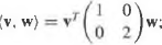 Describe all orthonormal bases of R2 for the inner products
(a)
(b)