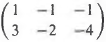 Determine which of the vectors
is orthogonal to
(a) The line spanned