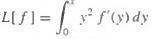 Which of the following define linear operators on the vector