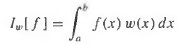 Show that if w(x) is any fixed continuous function, then