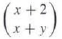 Explain why the following functions F: R2 †’ R2 are