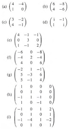 Find the eigenvalues and a basis for the each of