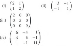 (a) Prove that every positive definite matrix K has a