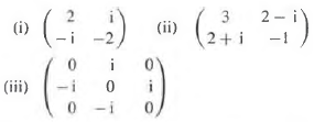 (a) Prove that every eigenvalue of a Hermitian matrix A,