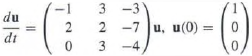 Solve the following initial value problems:
(a)
(b)
(c)
(d)
(e)
(f)
(g)