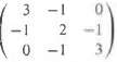 Determine the matrix exponential e'A for the following matrices:
(a)
(b)
(c)
(d)