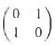 Find the one-parameter groups generated by the following matrices and