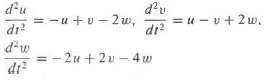 Find the general solution to the following systems. Distinguish between