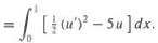 Let P[u] 
(a) Find the function u,(x) that minimizes P[u]