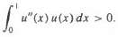 Find a function u(x) such that
How do you reconcile this