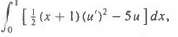 For each of the following functionals and associated boundary conditions,(i)