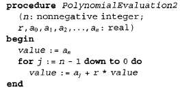 We first note how the polynomial in the previous exercise
