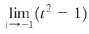 In problems 1-6, find the indicated limit.
1. 
2.
3.
4.
5.
6.