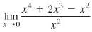In problem 1-5, fin the indicated limit. In most cases,