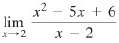 In problem 13-24, find the indicated limit or state that