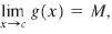 Prove statement 6 of theorem A.
|f(x) g(x) - 1.M =