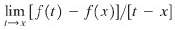 In problem 1-2 use f'(x) =
To find f'(x) (see Example