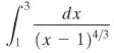 In Problems 1-5, evaluate each improper integral or show that