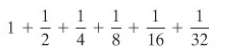 In Problem 9-12, evaluate the given sum?
1. 
2. 
3.
4.