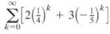In Problems 1-4, indicate whether the given series converges or