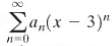 Suppose that 
Converges at x = - 1. Why can