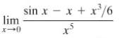 Use Maclaurin's Formula, rather than 1'Hpital's Rule to find?
a. 
b.