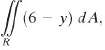 Calculate
Where R = {(x, y): 0 ( x ( 1,