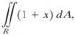 CalculateWhere R = {(x, y): 0 ( x ( 2,