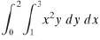 In Problems 1-5, evaluate each of the iterated integrals.
1.
2.
3.
4.
5.