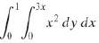 Evaluate the iterated integrals in Problems 1-3.
1.
2.
3.