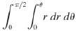 In Problems 1-3, an iterated integral in polar coordinates is