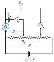 A potentiometer is a circuit to measure emfs. In the