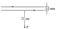 What is the magnetic field at point P if the