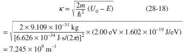 Refer to Example 28.6. Estimate the percentage change in the