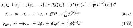 In the Taylor series (4.85) of Prob. 4.1, let the
