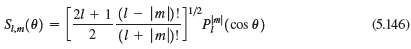 The associated Legendre functions Pl|m| (w) are defined by
Verify that