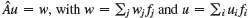 (a) If Ã‚ is a linear operator, {(i} is a