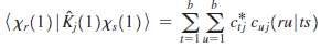 Verify Eq. (14.40) for the Kj integral over basis functions.
In
