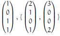 Is the given vector in the set generated by the