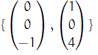 Decide whether each subset of R3 is linearly dependent or