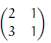 Transpose each.(a)(b)(c)(d)(e) (-1 -2)