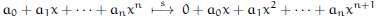 The infinite-dimensional space P of all finite-degree polynomials gives a