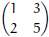What matrix has this one for its Î¸ inverse?