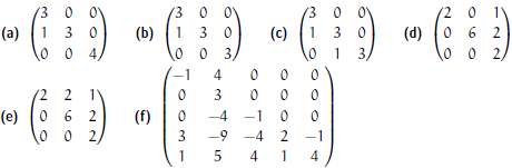Find the minimal polynomial of each matrix.