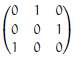 Find the minimal polynomial of this matrix