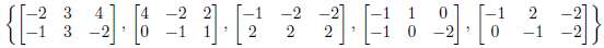Determine if the set S below is linearly independent in