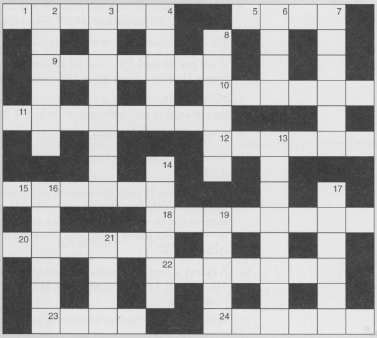 Solve the following crossword. (Round your final answers to the